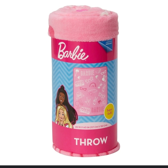 Barbie Other - Barbie Blanket Oversized 60” x 45”